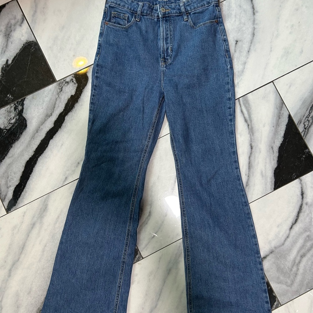 Old Navy Blue Flare Women's Jeans